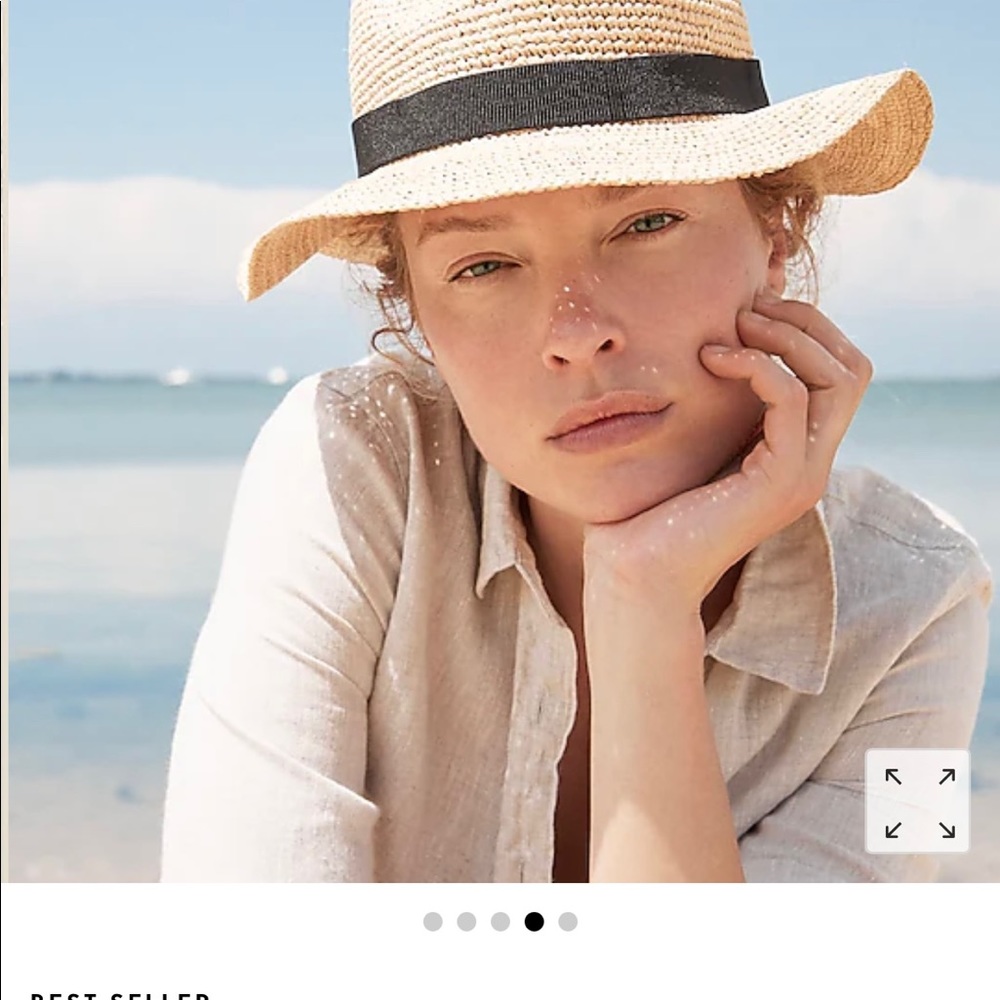 Jcrew packable straw hat - Picture 2 of 13